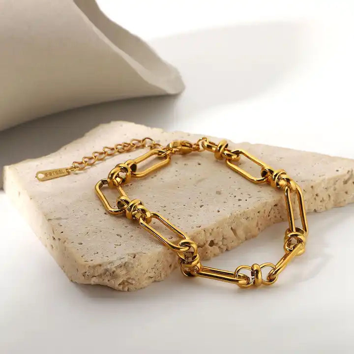 Asha Paperclip Bracelet