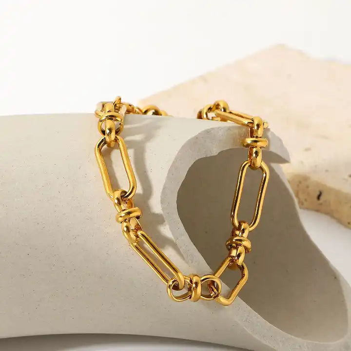 Asha Paperclip Bracelet