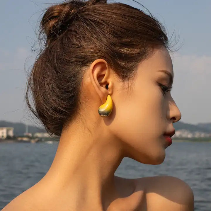 Layla Ombre Tear Drop Earrings