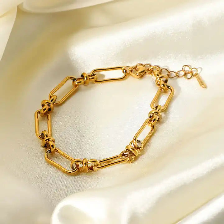 Asha Paperclip Bracelet