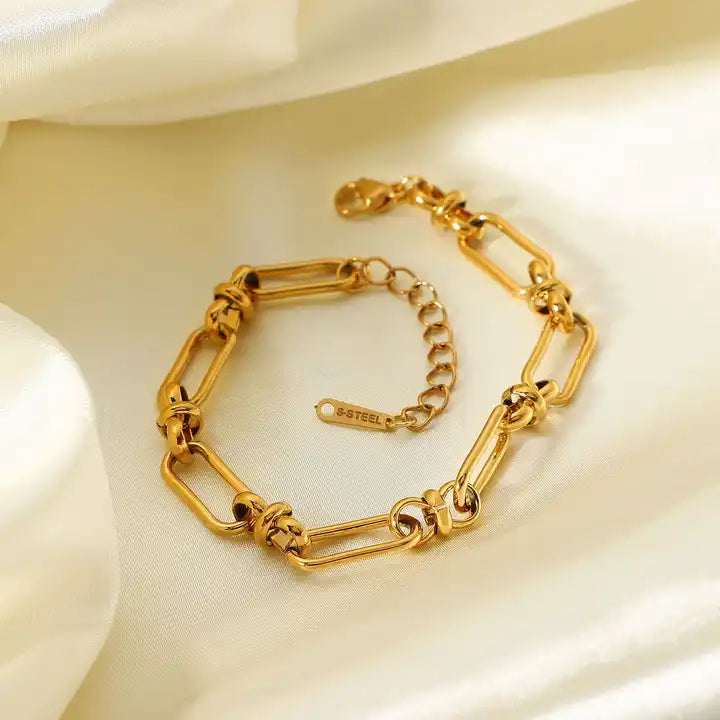 Asha Paperclip Bracelet