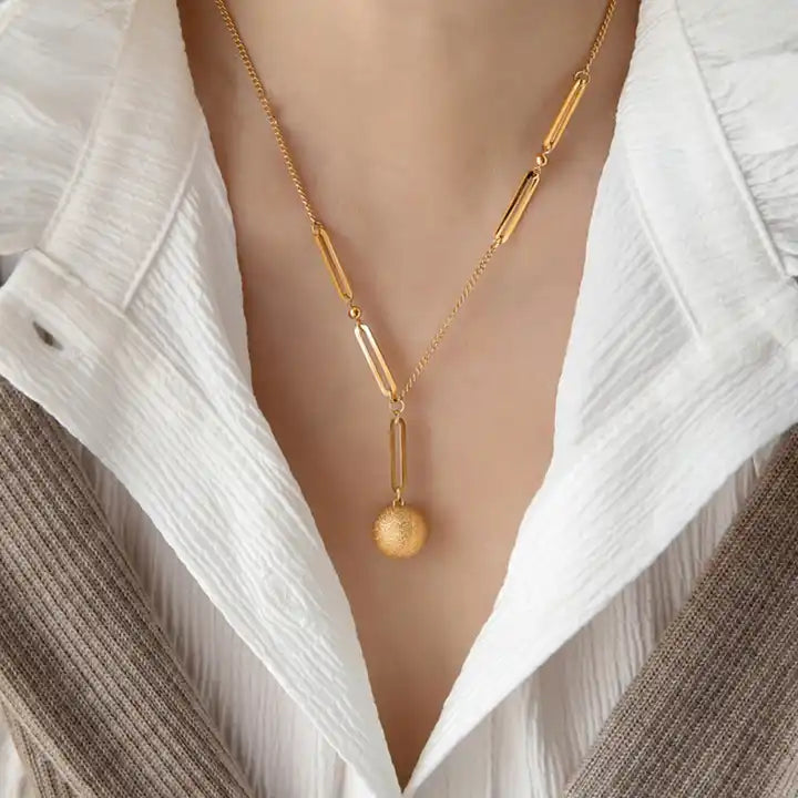 Natalie Ball Necklace