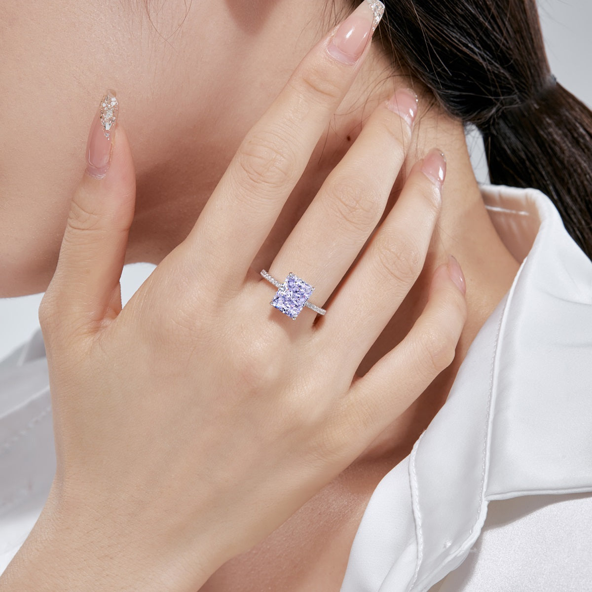 Lavender Benet Ring